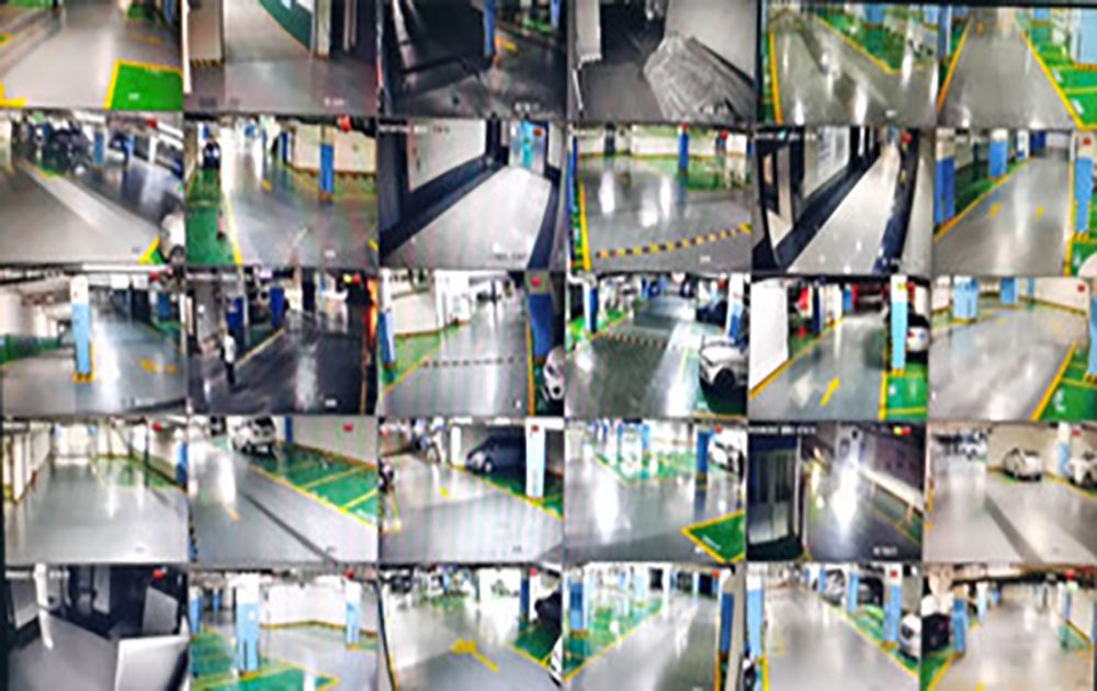 寫字樓室內地下停車場監控安裝項目